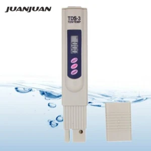 Water Hardness Test Meter Kit 3 Button Digital TDS Temperature Calibration A77 - Imagen 1 de 4