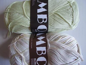 MeiMei Bamboo 100% bamboo yarn, mixed 2, light green/variegated (181 yds ea) - Picture 1 of 2
