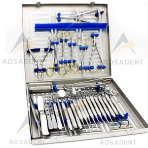 Periodontal Instruments Kit Dental Implants Surgical Orthodontics 33 PCS - Picture 1 of 1
