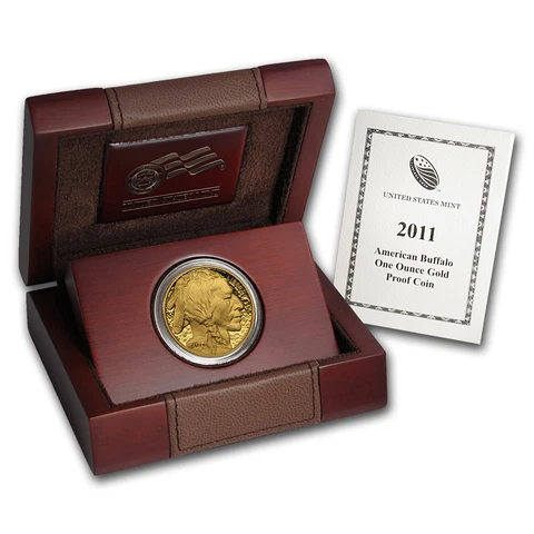 2011-W 1 oz Proof Gold Buffalo (w/Box & COA) - SKU #61602 Cover