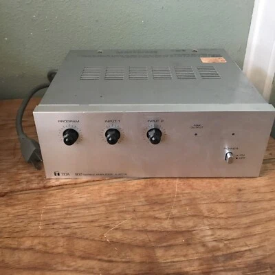 TOA A-901 3-CHANNEL MIXER POWER AMPLIFIER (10-WATT) 900 SERIES - Image 1 of 4