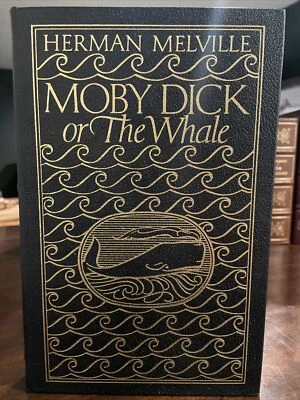 Moby Dick or The Whale Herman Melville Easton Press Leather 1977 Collect. Edit. - Image 1 of 4