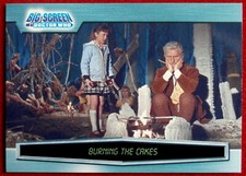 DR WHO & THE DALEKS - BIG SCREEN - Card #037 - BURNING CAKES - STRICTLY INK 2003