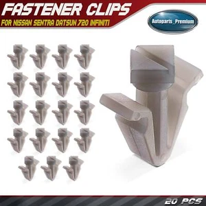 20x 18mm Nylon Grille Clips Retainer Fastener for Nissan Altima Sentra Frontier - Picture 1 of 10