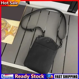 Unisex Simple Cell Phone Bags for Women and Men (Black) Hot - Picture 1 of 11