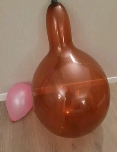 Tuftex Crystal 24" balloons x2 Latex Huge Large Massive Giant Big Looner Loon... - Picture 1 of 5