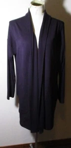 Women's J. JILL Loganberry Modal Tunic Long Sleeve Cardigan Sweater Size L NWT - Picture 1 of 6