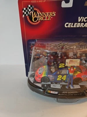 Winners Circle NASCAR Jeff Gordon #24 Victory Celebration 1/43 Scale 1997 NIB - Image 1 of 4