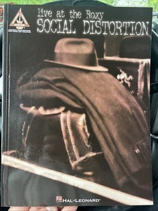Hal Leonard Social Distortion Live at the Roxy Guitar Tab Songbook - Picture 1 of 3