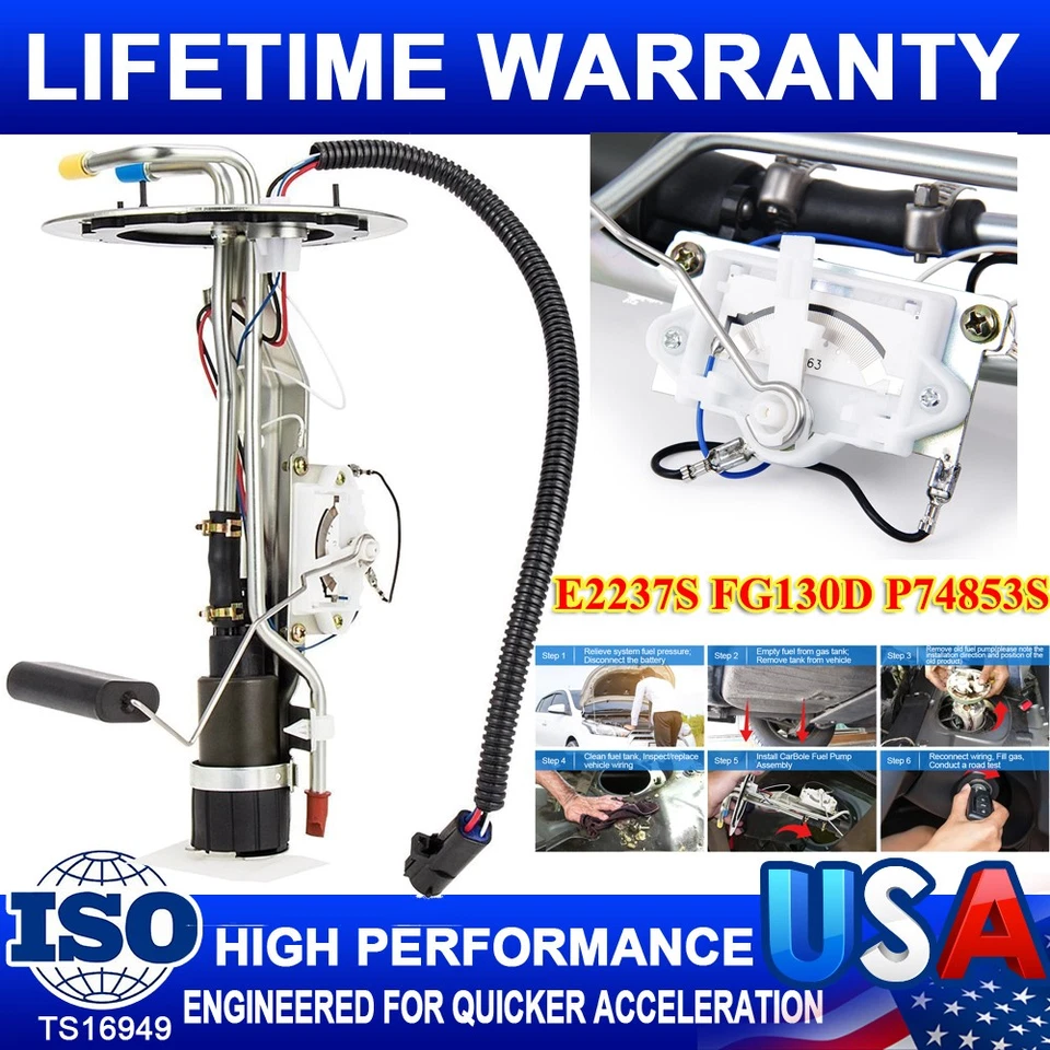 Conjunto de bomba de combustible E2237S para Ford F-150 1999-2003, 2004 F-150 Heritage AP2237S Foto 1 de 4