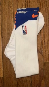 Nike NBA Power Grip Elite Socken Kniehoch Gr. XLarge weiß blau orange - Bild 1 von 2