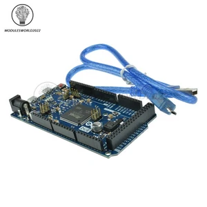 DUE R3 SAM3X8E 32-bit ARM Cortex-M3 Development Board + USB Cable For Arduino - Picture 1 of 6