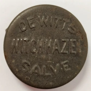 DeWitts Witch Hazel Salve Tin (Empty) The Great Cure PILE - Picture 1 of 3