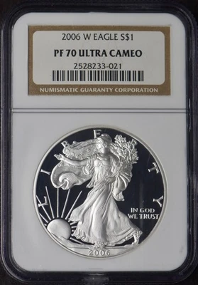 2006-W American Silver Eagle - NGC PF70 Ultra Cameo - ✪COINGIANTS✪ - Image 1 of 2
