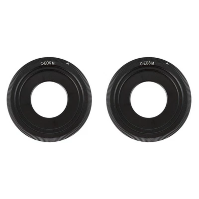 2X Black C-Mount Cine Movie Lens for   M M2 M3 Camera Lens Adapter  CCTV9557 - Image 1 of 4
