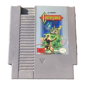 Vintage Nintendo NES CASTLEVANIA Video Game With Sleeve No Manual Untested 