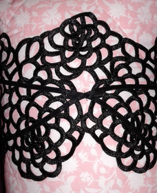 Ann Summers ~ TIA ~ sexy caged black waspie New with Tags & Packaging Size XL