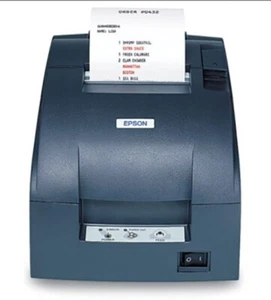 EPSON, TM-U220B, DOT MATRIX RECEIPT KITCHEN PRINTER ETHERNET DARK GRAY AC - Picture 1 of 1