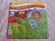 Rare Beach Boys Endless Summer 2-LP Vinyl Records- Capital -1974  w/Poster
