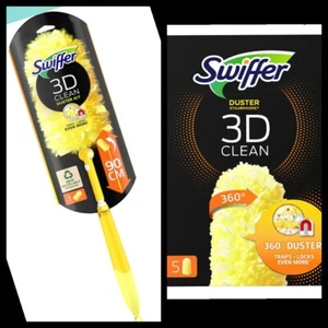 Swiffer Duster 3D Catturapolvere piumino ricariche + kit manico 90 cm 3D  - Foto 1 di 1