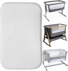 Next to me Deluxe Crib Mattress Compatible Bedside Crib Next2Me 83 x 50 x 5 cm - Picture 1 of 5