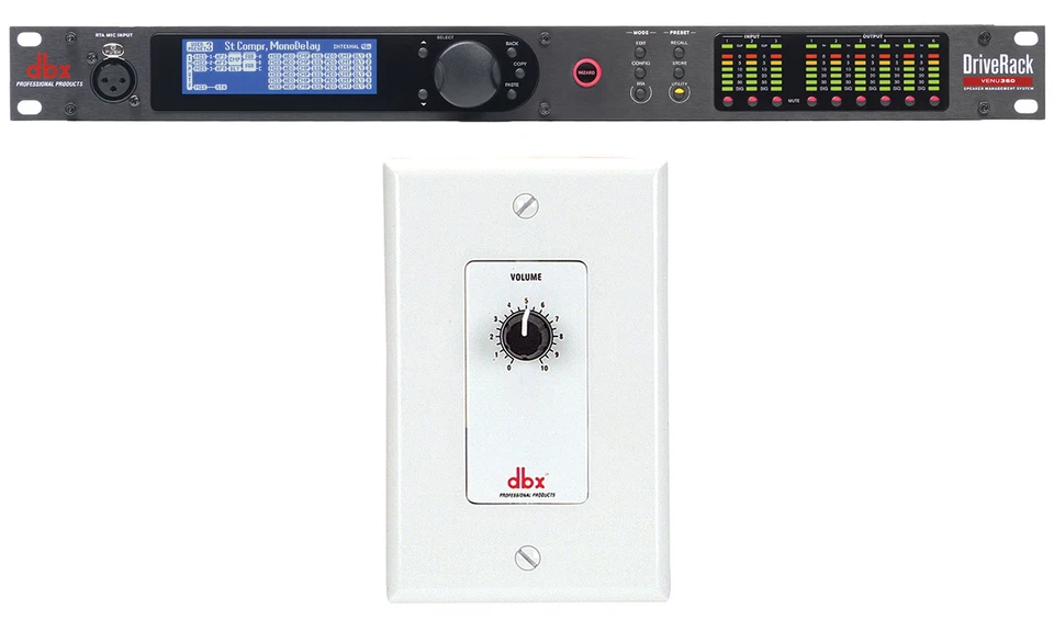 DBX VENUE360 VENU 360 DriveRack 3x6 PA Speaker Sound Processor+APP+Wall Control - Image 1 of 4