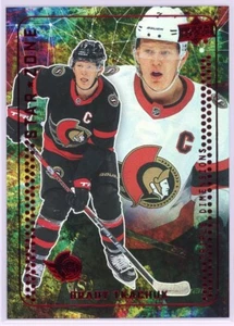 2023-24 23-24 UD Series 1 Brady Tkachuk STAR ZONE RED Parallel Insert card - Picture 1 of 1