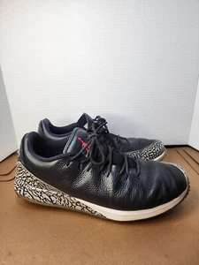 Nike Golf Shoes - Jordan ADG Black Cement Size 10.5 - Used - Picture 1 of 6