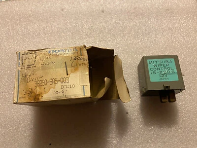 Relé limpiaparabrisas intermitente Honda Accord Civic CRX 1982 1987 1983 1984 1985 86 NUEVO Foto 1 de 4