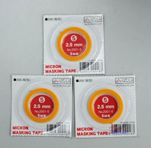 AIZU Modell FARBSPRAY MICRON Abdeckband 2,5 mm 5 m x3 - Bild 1 von 1