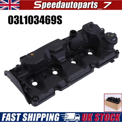 Engine Valve Cylinder Head Rocker Cover For Skoda Octavia New 03L103469S TDi 1.6 - Image 1 of 4
