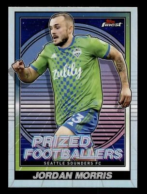 2022 Finest MLS #PF-14 Jordan Morris Prized Footballers - Image 1 of 2