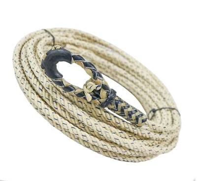 M-ROYAL SADDLES 55FT Charro Soga De Ixtle Con Hondilla De Cuero Crudo