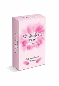 White Tone Pearl Face Powder Unisex for Fresh & Beautiful Face -75 G- Free Ship - Picture 1 of 9
