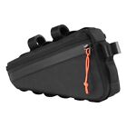 Bike Frame Bag for Long Distance Cycling Secure Storage for Phone and Wallet