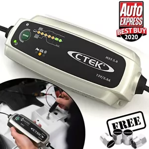 CTEK MXS 3,8 12 V 3,8 A Auto Van 4x4 7-stufig Automatik Smart Akku Ladegerät + CP - Bild 1 von 12