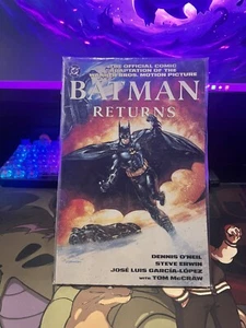 BATMAN RETURNS: The Official Comic Adaptation VF 1992 DELUXE EDITION DC Comics  - Picture 1 of 2