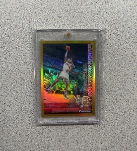 2005 Bowman Chrome #63 Zydrunas Ilgauskas Gold Refractor /50 Cavs ALL STAR RARE