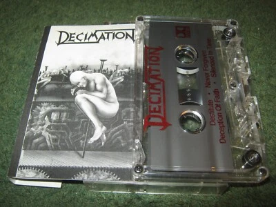 Decimation - The Dark Embrace (cassette) soulless cleveland ohio usa metal 1990 - Image 1 of 4