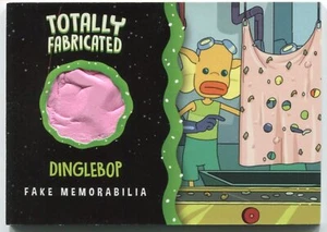 2019 Rick and Morty Season 2 Totally Fabricated Memorabilia Card TF02 DingleBop - Picture 1 of 2