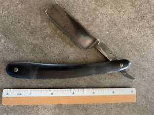 Vintage Edwin Blyde & Co Cutlers Sheffield Hollow Ground Barber Straight Razor