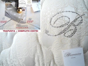 Trapunta BLUMARINE prezioso tessuto jacquard lavorato + completo centri abbinato - Foto 1 di 9