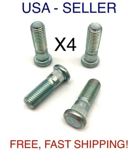 X4 HONDA PIONEER 500 700 1000 WHEEL RIM HUB STUD STUDS BOLT ( 2014 - 2021 ) - Picture 1 of 4