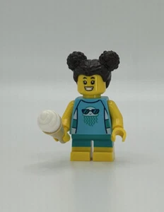 NUEVO LEGO Niña - Camisa de medusas Traje de baño de playa Helado 60328 Minifigura Figura - Imagen 1 de 5