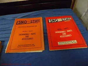 1976 SNO STUFF SNOWMOBILE PARTS CATALOG DELANO MINNESOTA - Picture 1 of 2