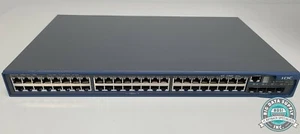 H3C S3600-52P-SI Ethernet Switch 48-Port 10/100BASE-TX 1000BASE-X 4GB SFP Ports - Picture 1 of 8