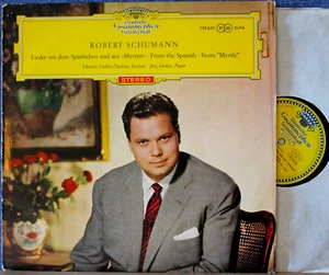 Fisher-Dieskau; Demus. Schumann (Lieder). DGG 138 655 SLPM red stereo. NM - Picture 1 of 2