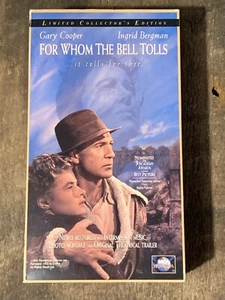 For Whom The Bell Tolls: Limited Collector’s Edition VHS - Picture 1 of 7