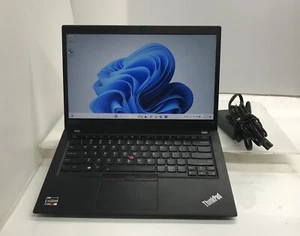 LENOVO THINKPAD T14S AMD RYZEN 5PRO 4650U@2.10GHz 16GB 256GB NVMe W/CHARGER*READ - Picture 1 of 13