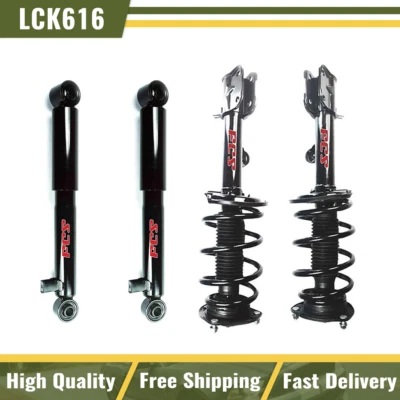 Juego de 2 amortiguadores delanteros completos y 2 traseros FCS para Hyundai Santa Fe 2010-2012 Foto 1 de 4